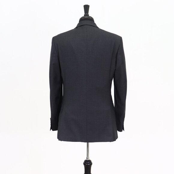 Ralph Lauren 40R Gray Solid 2-Button Sport Coat Blazer Jacket G384 - Picture 7 of 11